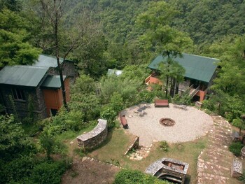 neemranas glasshouse on the ganges