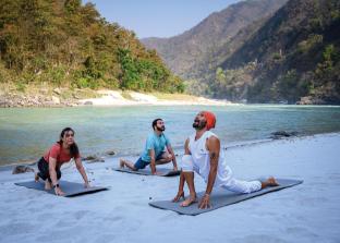 neemranas glasshouse on the ganges