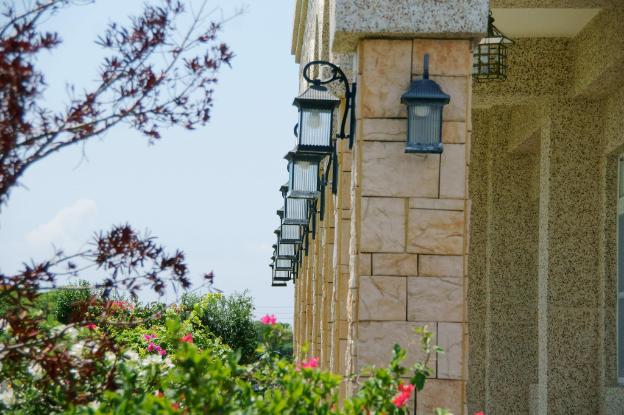 summer moonlight vacation house