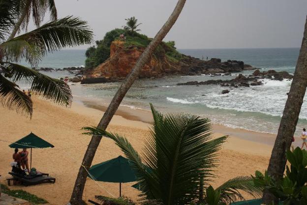 sunset beach mirissa