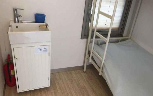 inside busan hostel