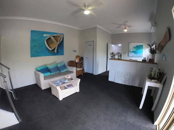 center break beach stay