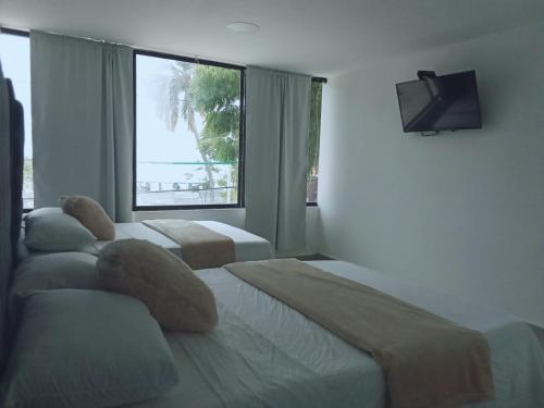 hotel rodadero beach blue