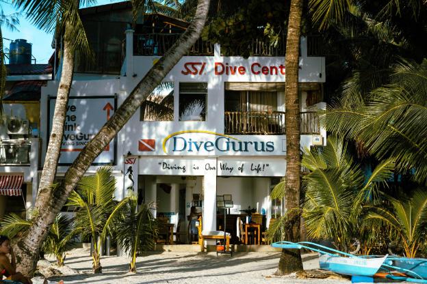 divegurus boracay beach resort