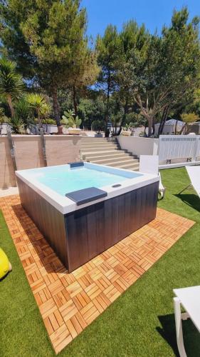 the garden