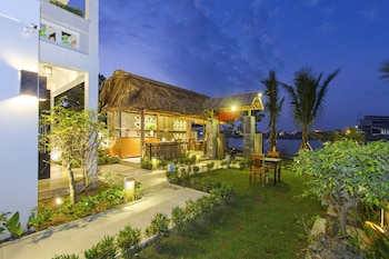 green grass land villa