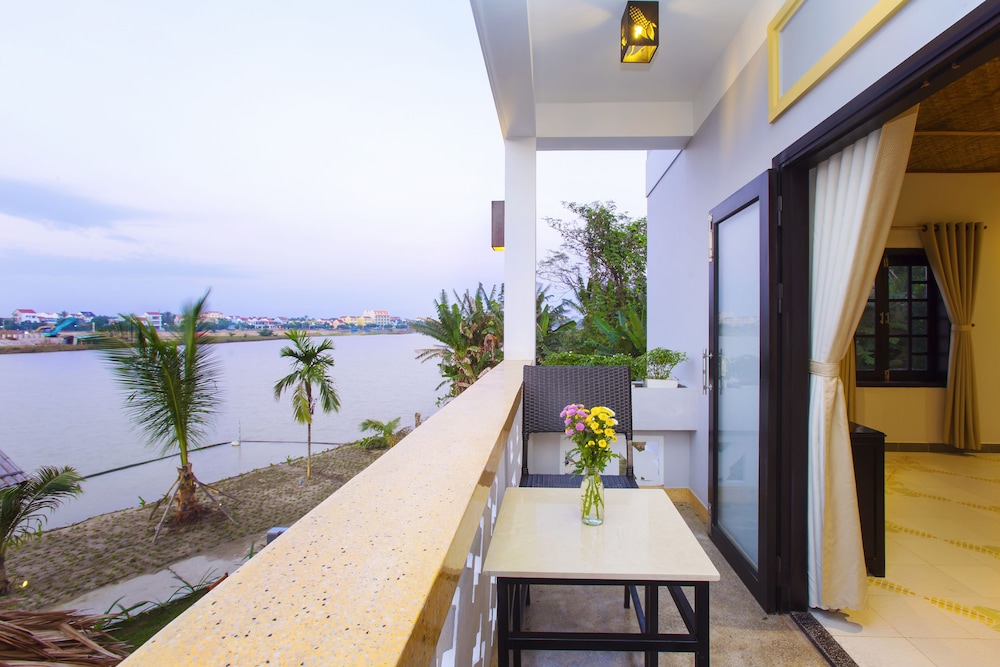 green grass land villa