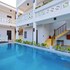 green grass land villa