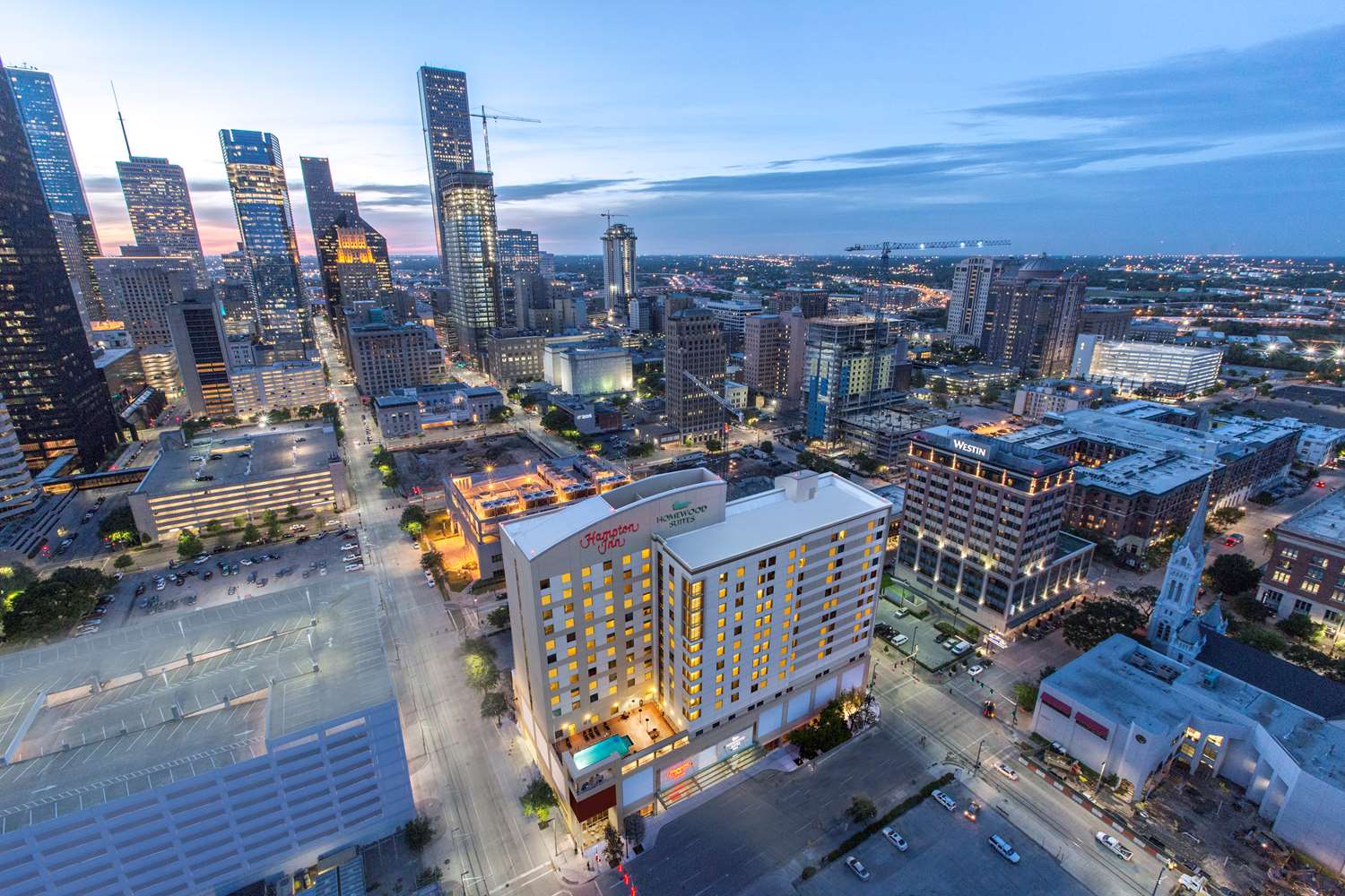 hampton inn houston downtown