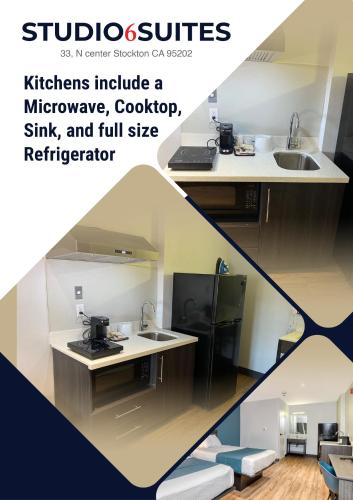 Studio 6 Suites – Stockton, Ca – Waterfront,Near Weber Point Events Center,2 star