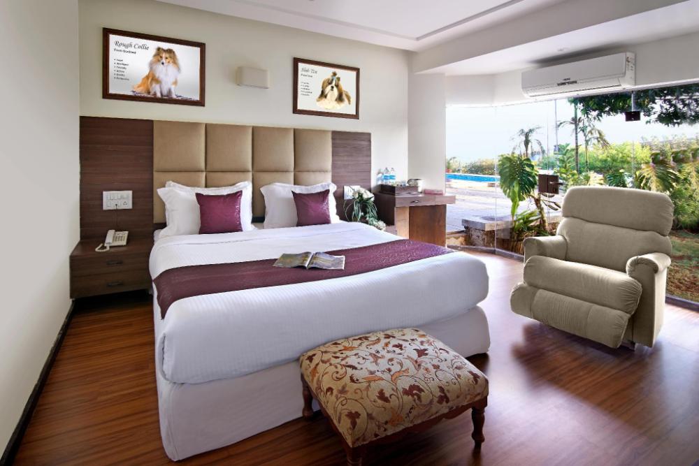 manas resort with petting zoo