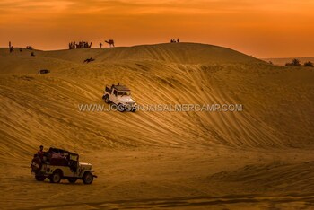 Joggan Jaisalmer Camp,Jaipur>>Desert National Park,4 star
