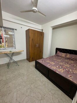 white stone apartments