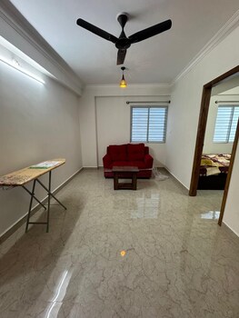 white stone apartments