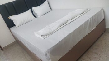 white stone apartments