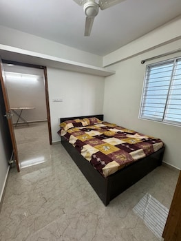 white stone apartments