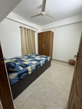 white stone apartments