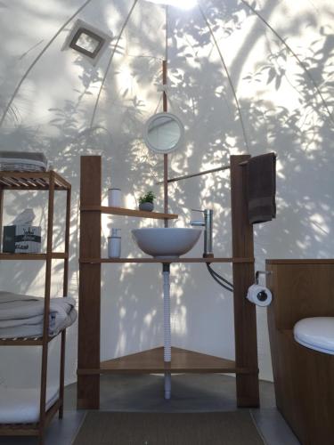 bubble lodge bois cheri