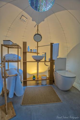 bubble lodge bois cheri