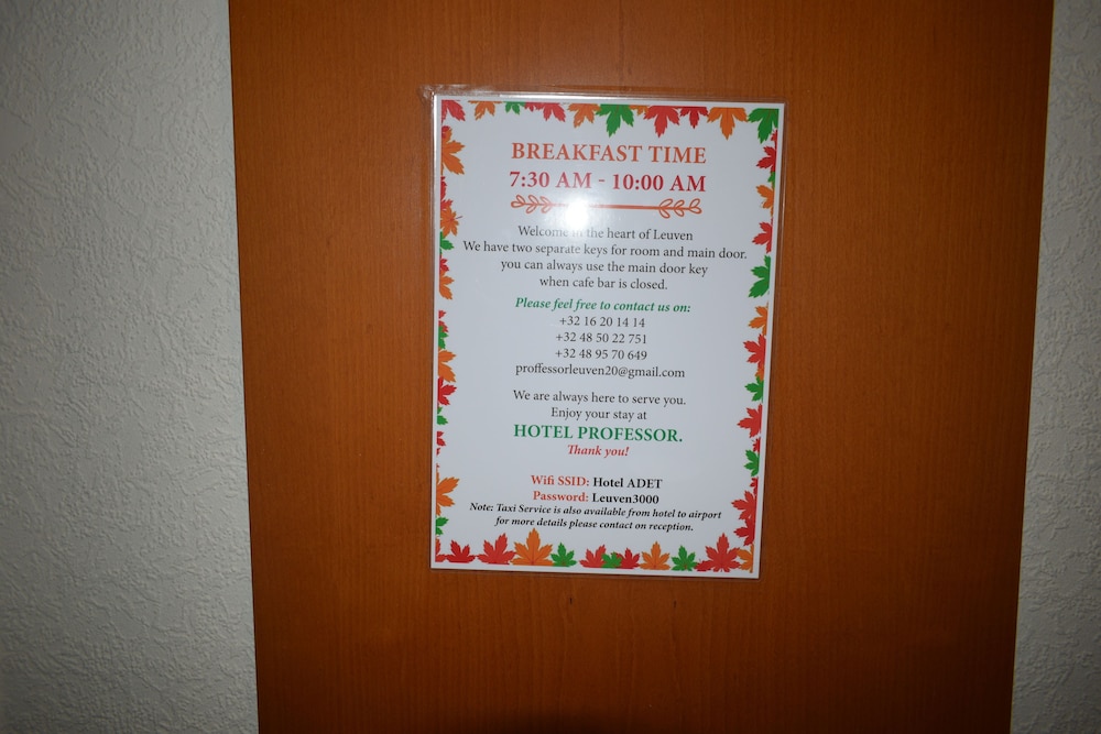 hotel professor