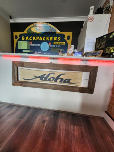 the entrance backpackers hostel