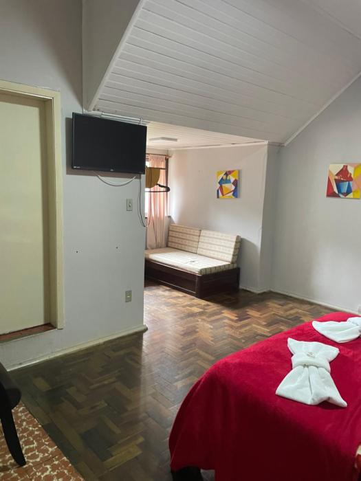 pousada vista do lago