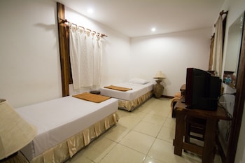 tropical garden bungalow