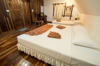 tropical garden bungalow