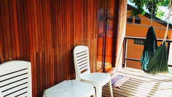 tropical garden bungalow