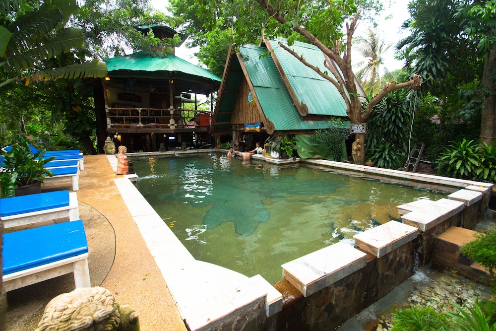 tropical garden bungalow