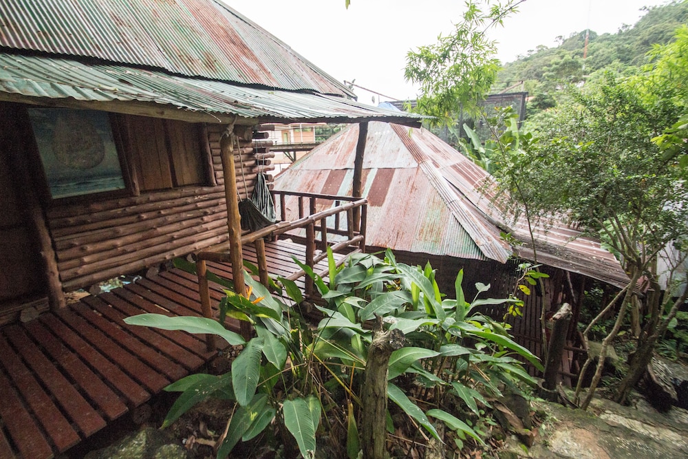 tropical garden bungalow