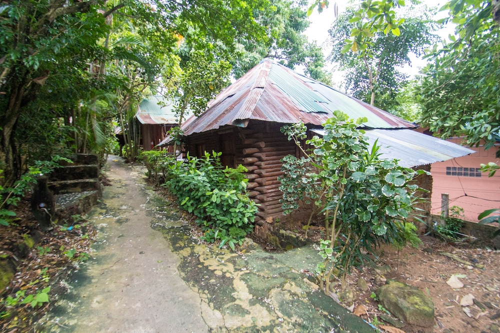 tropical garden bungalow