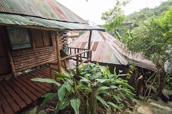 tropical garden bungalow