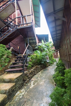 tropical garden bungalow