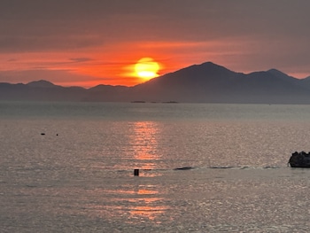 deck da villa pousada hotel