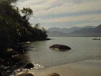 deck da villa pousada hotel