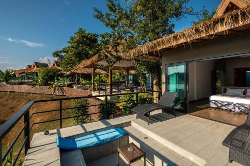 sanctuary nam ngum beach resort