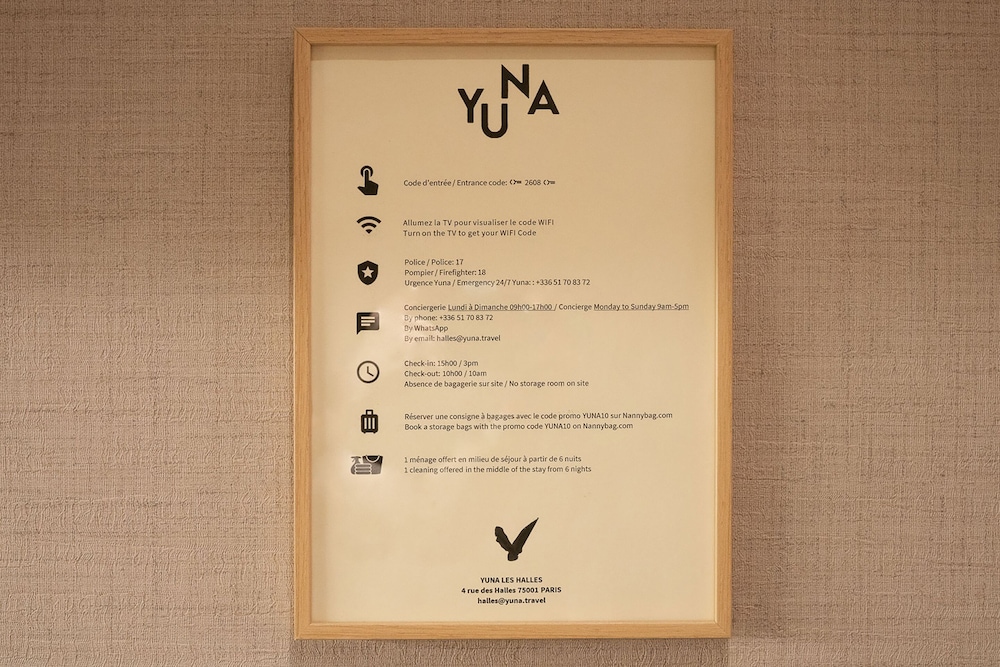 yuna les halles serviced apartments