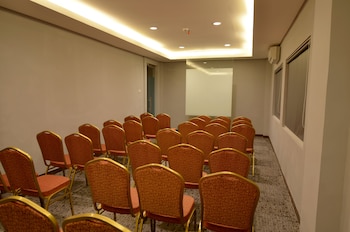 front one akshaya hotel karawang
