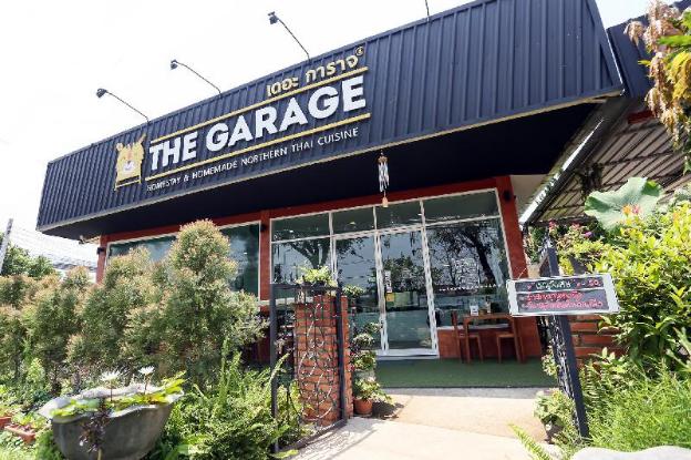 the garage