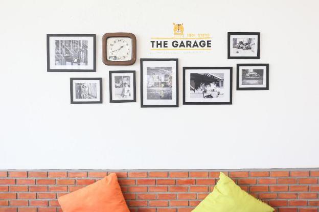 the garage