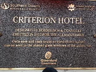 criterion hotel warwick