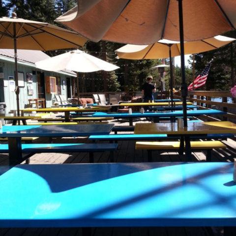 huntington lake resort campsite