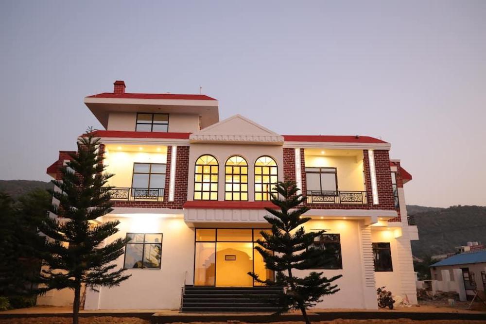 winter mountain resort