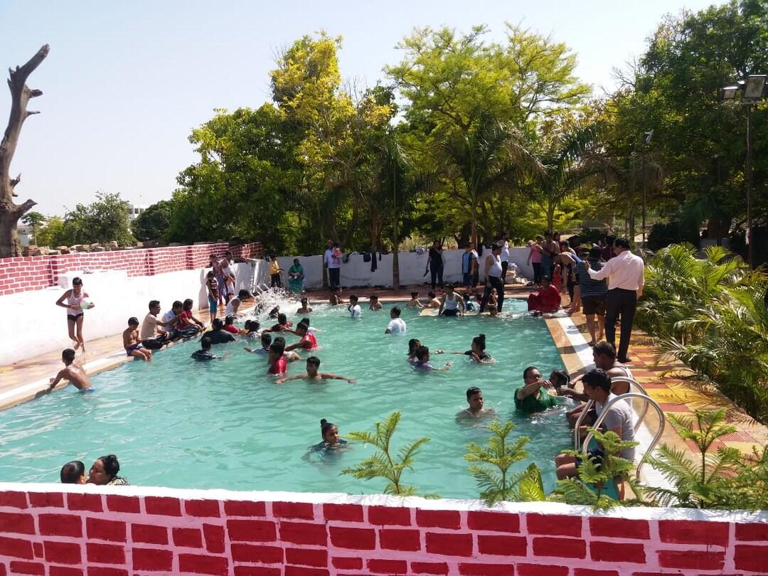 winter mountain resort