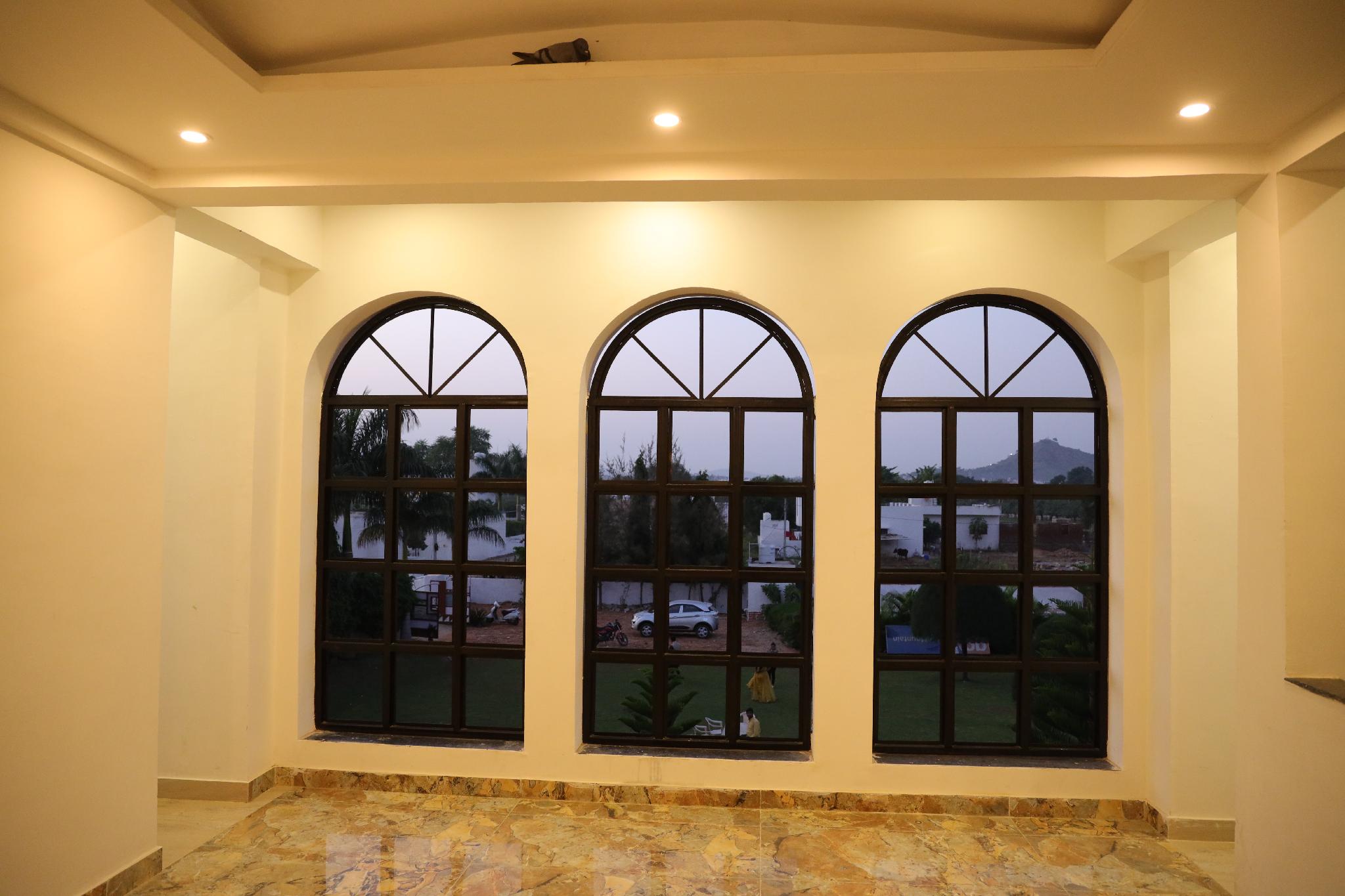 winter mountain resort