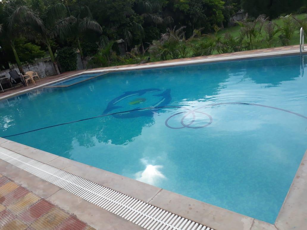 winter mountain resort