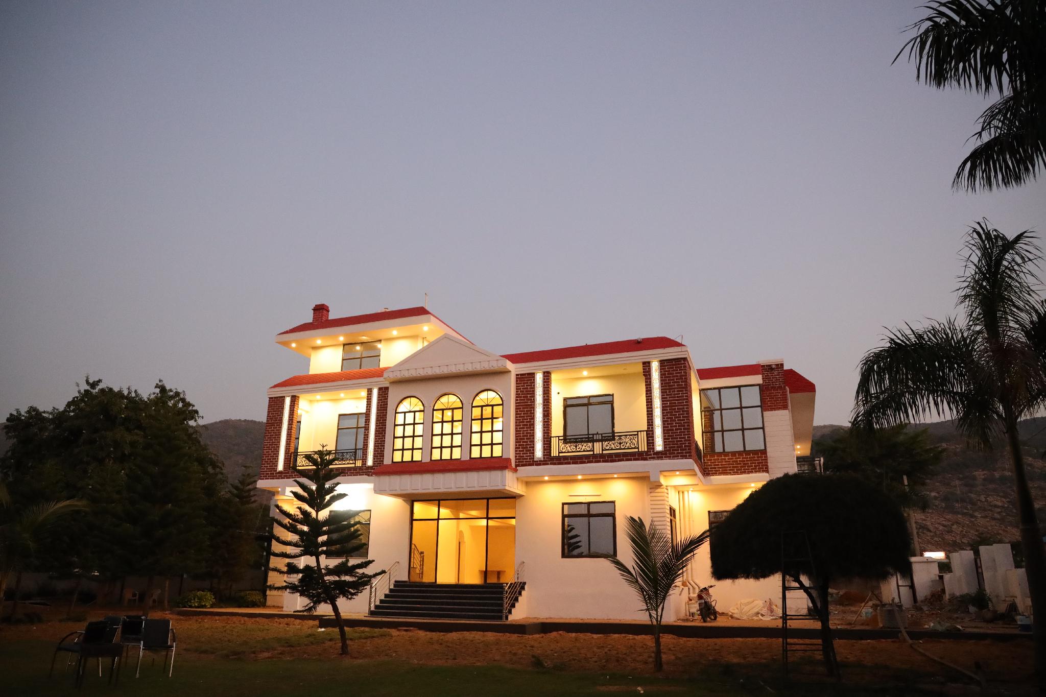 winter mountain resort