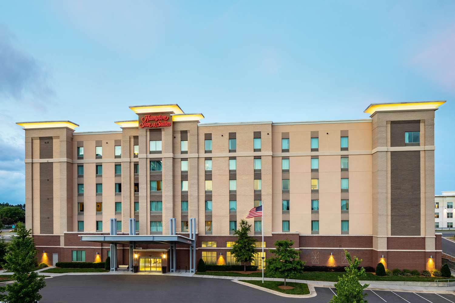 hampton inn and suites charlotte ballantyne