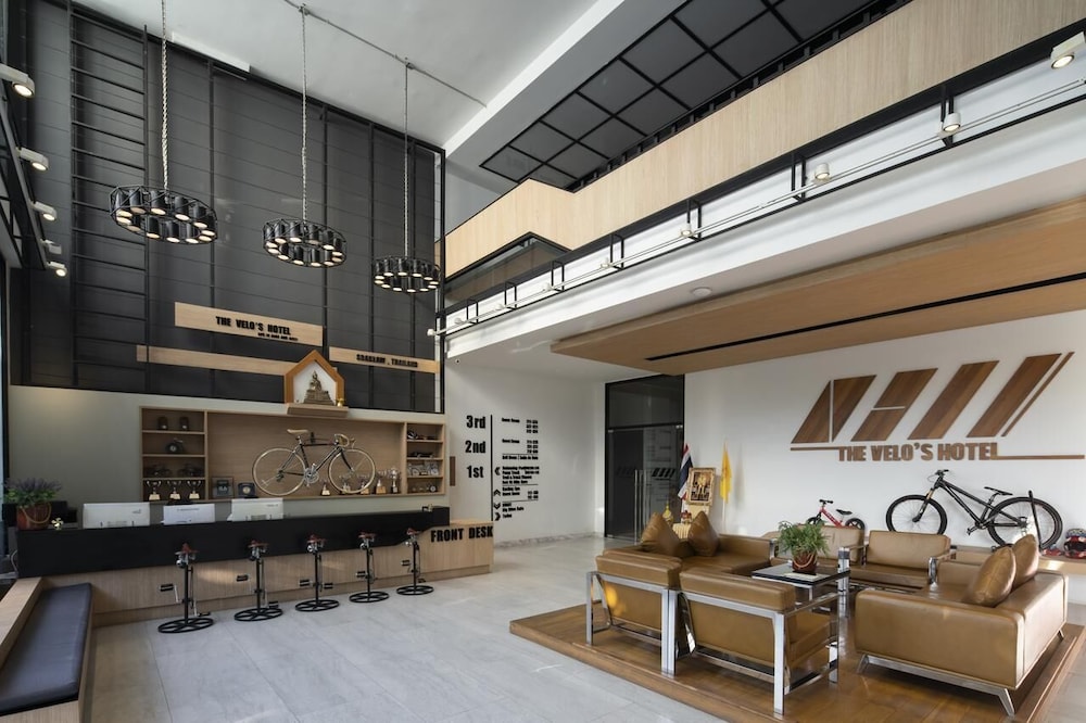 the velos hotel and bmx pump track